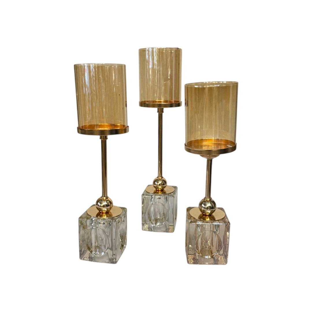Amber Grace Candle Stand Set