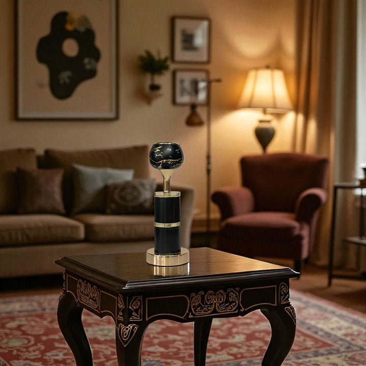 Vintage Radiance Metallic Candle Holder