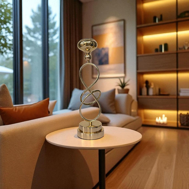 Stratos Modern Metal Candle Stand