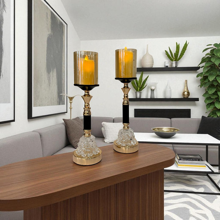 Verta Modern Metal Candle Stand