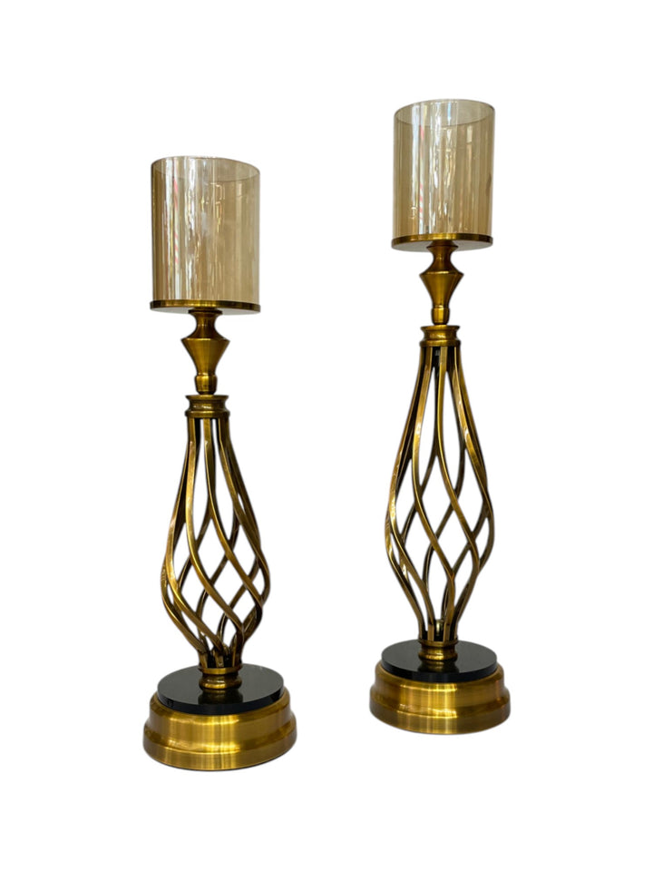 Imperium Vintage Brass Luxury Candle Holder