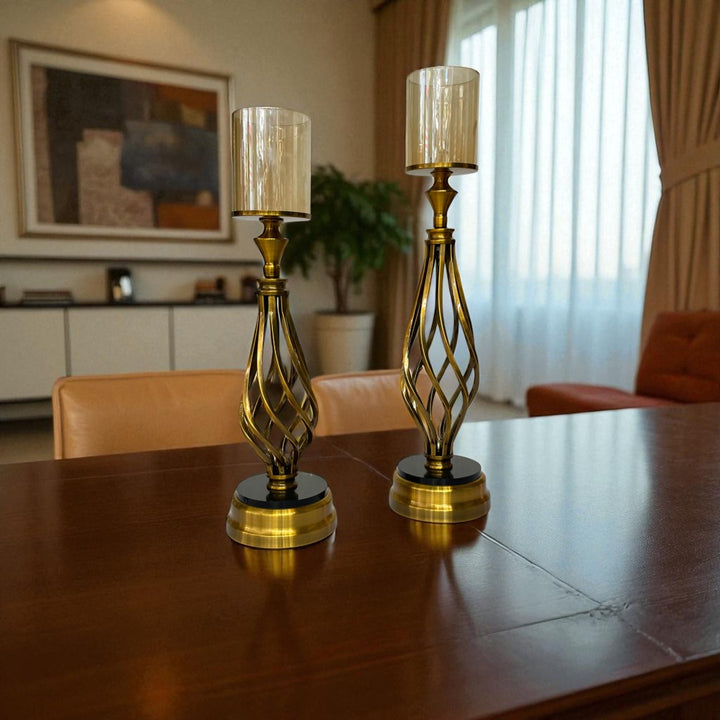 Imperium Vintage Brass Luxury Candle Holder