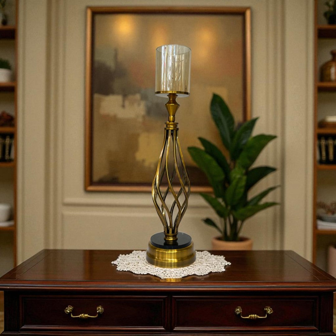 Imperium Vintage Brass Luxury Candle Holder