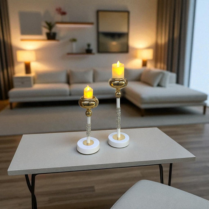 Pure Line Modern Metal Candle Stand