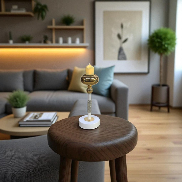 Pure Line Modern Metal Candle Stand