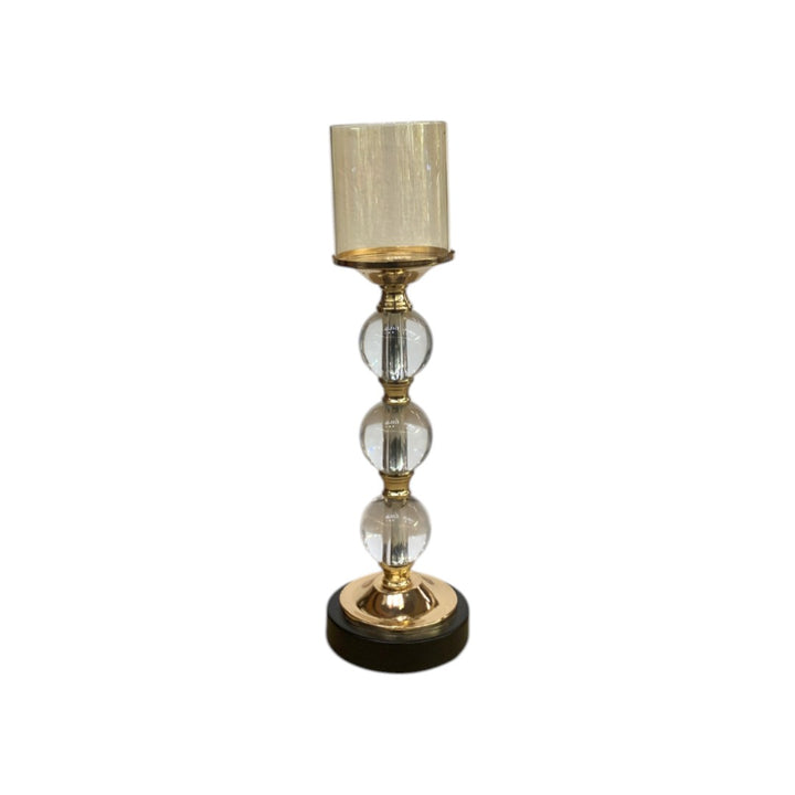 Harmonia Crystal & Metal Sacred Flame Stand