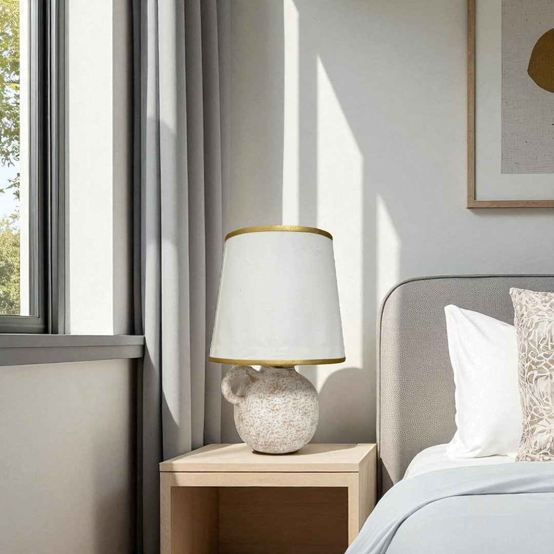Nordic Minimalist Ceramic Table Lamp