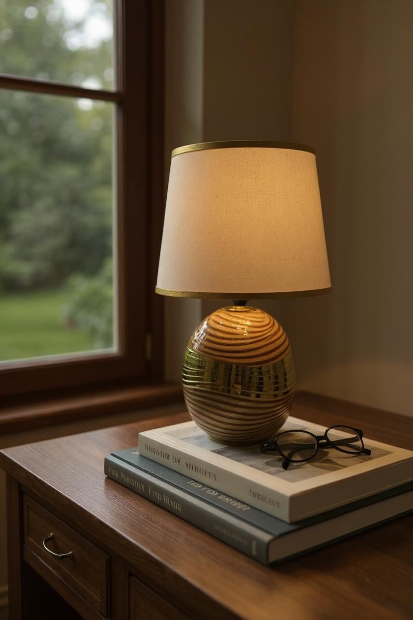 Modern Lux Nordic Gold Table Lamp