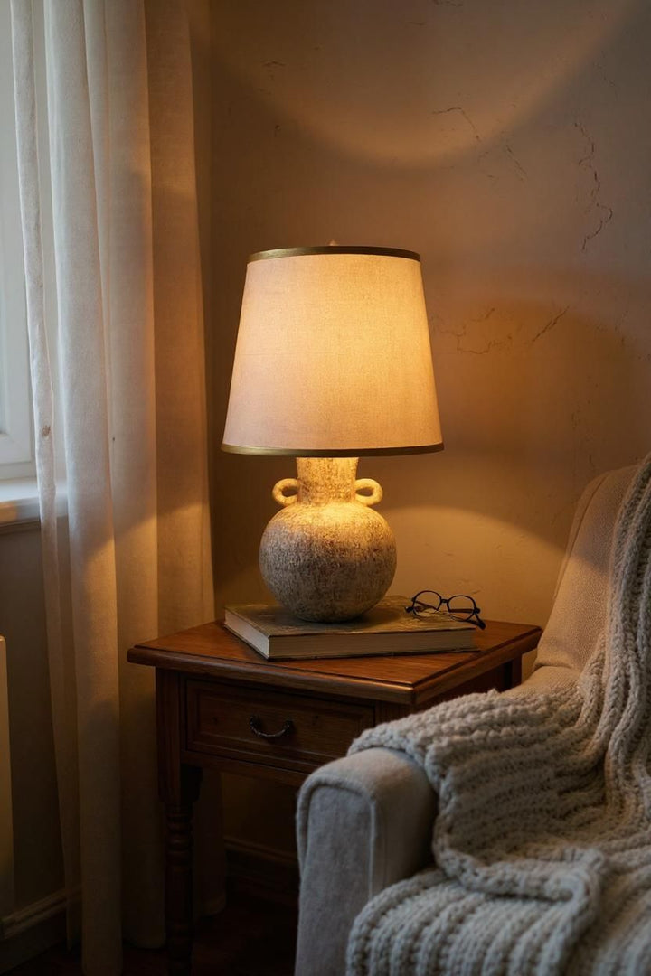 Luna Modern Nordic Side Table Lamp