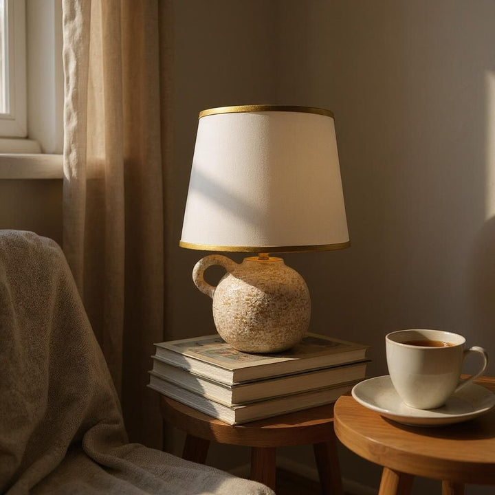 Nordic Minimalist Ceramic Table Lamp