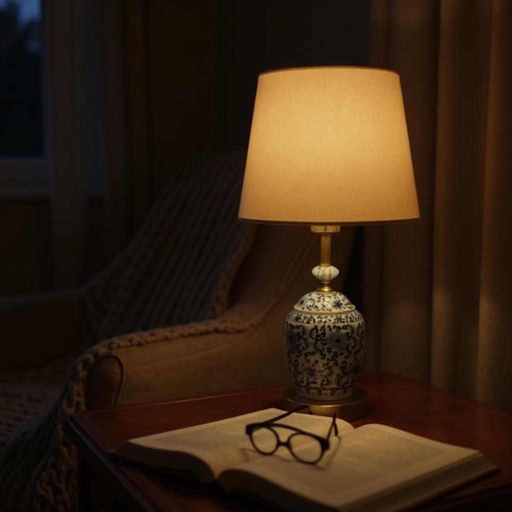 The Corwin Forged Brass Tower Lamp