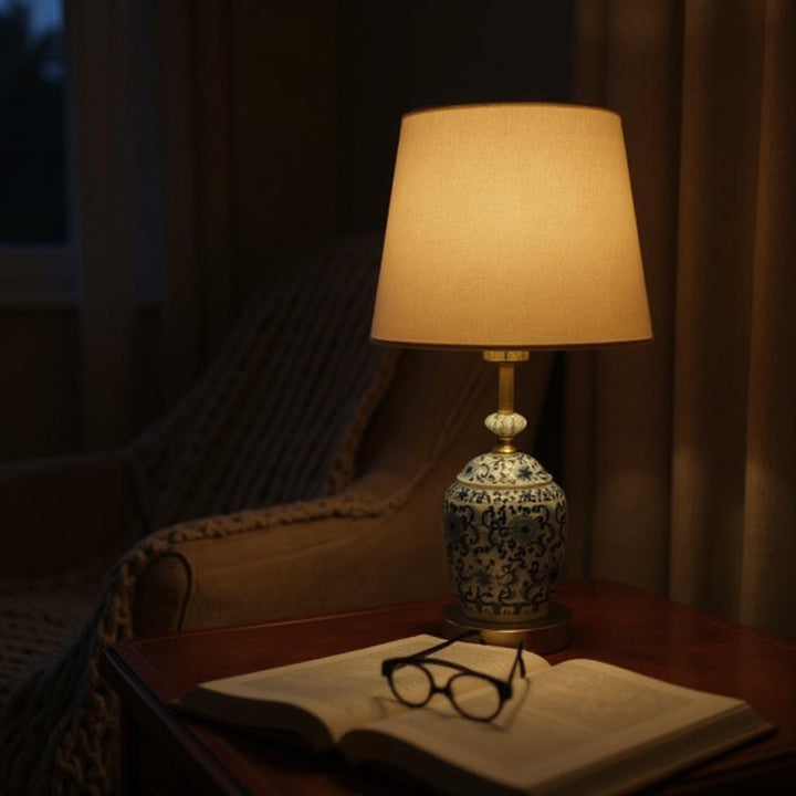 The Corwin Forged Brass Tower Lamp