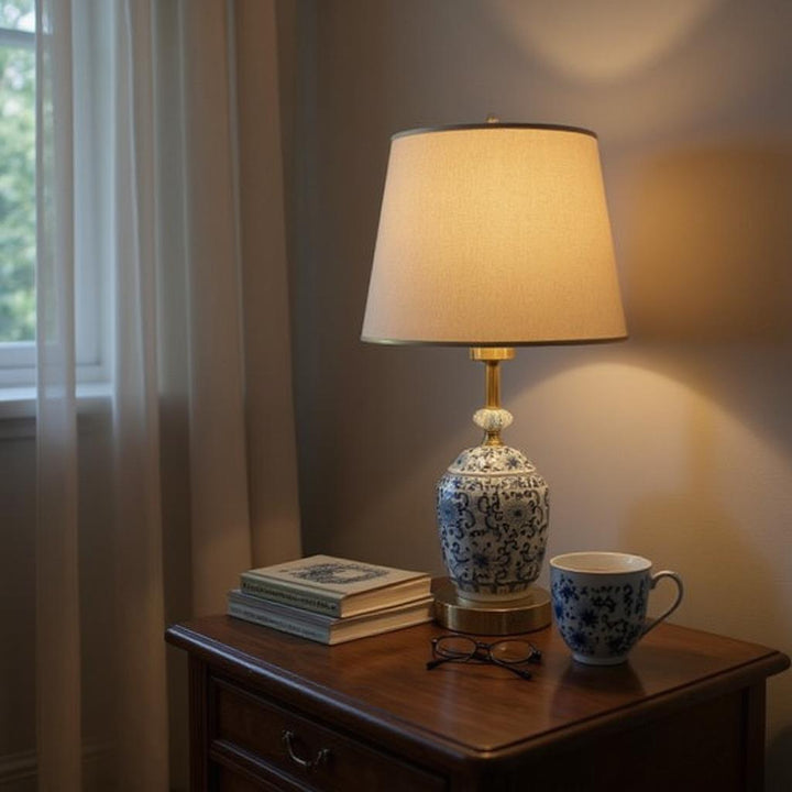 The Corwin Forged Brass Tower Lamp