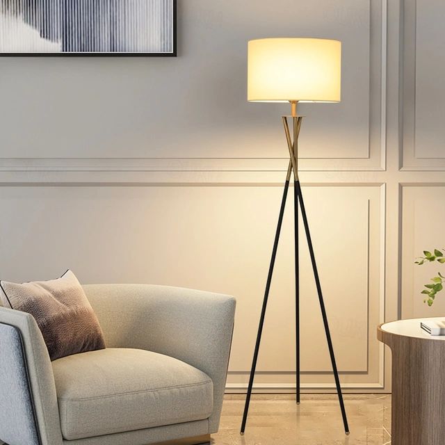 Electra Scandinavian Tripod Floor Lamp