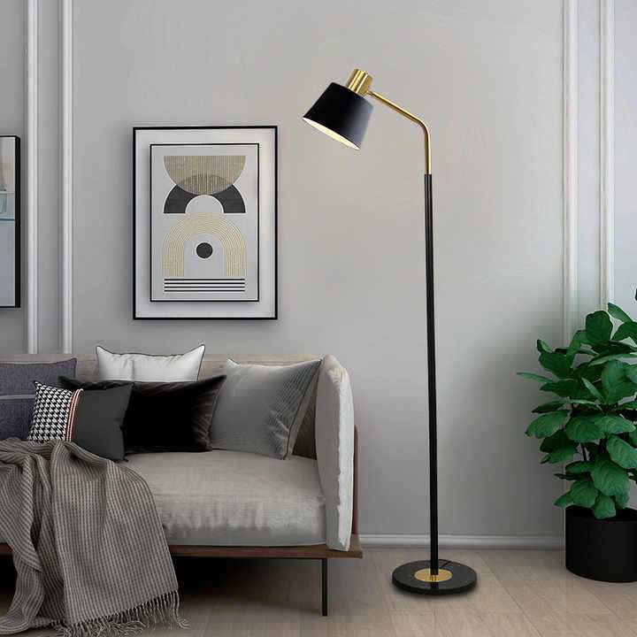 Luxe Heighten Curved Floor Lamp