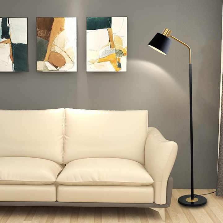 Luxe Heighten Curved Floor Lamp