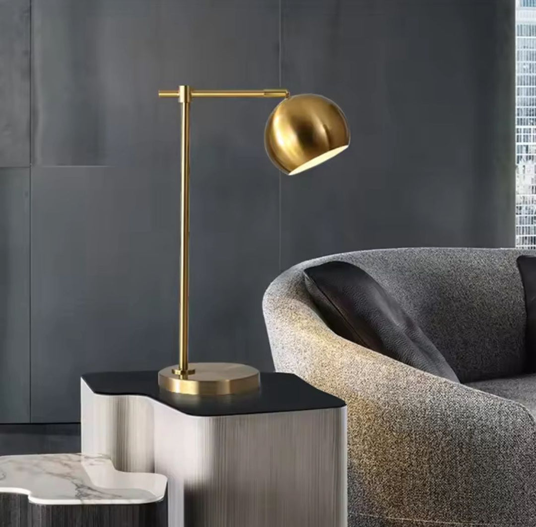 Brass Vintage Study Table Lamp