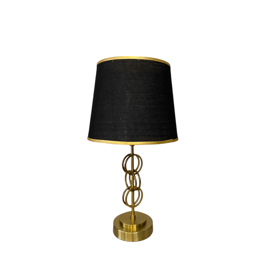 Modern Brass Gold Ring Table Lamp