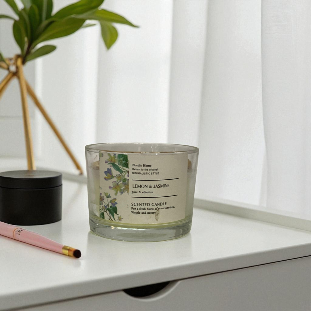 Herbal Serenity Candle – Jasmine