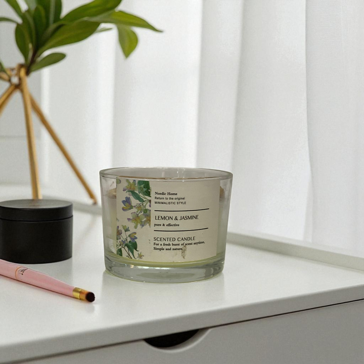 Herbal Serenity Candle – Jasmine