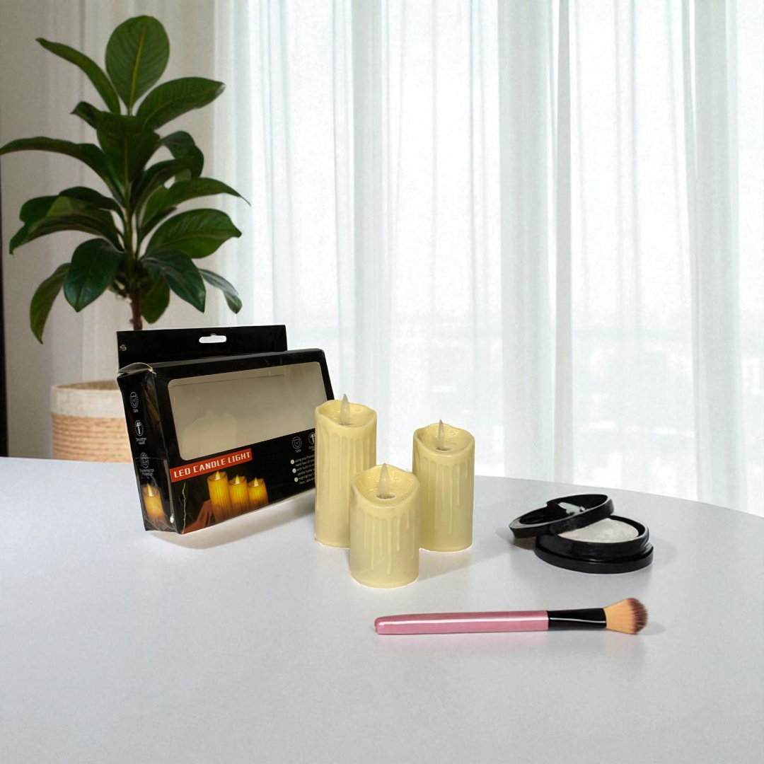 Classic Glow LED Candle Set