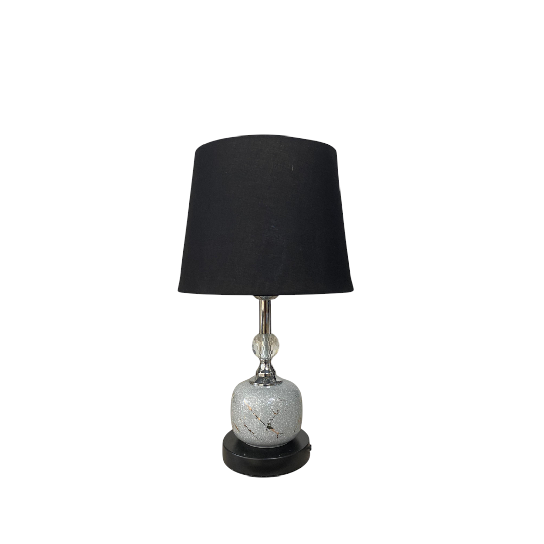 Modern Marble-Effect Table Lamp