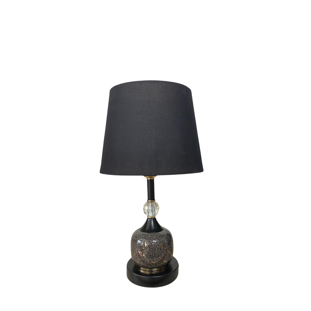 Modern Glittered Ceramic Side Table Lamp