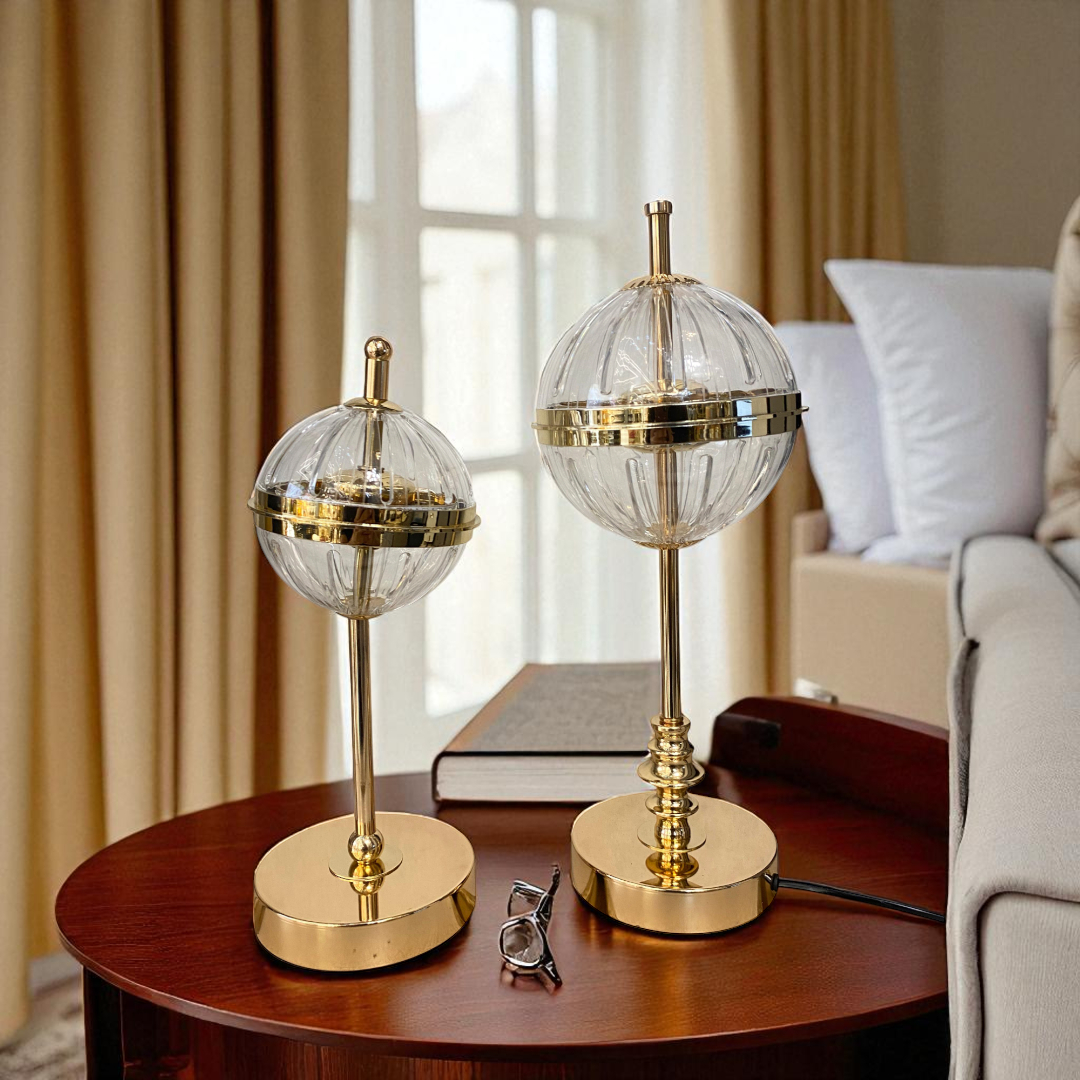 Art Acrylic LED Globe style Table Lamp
