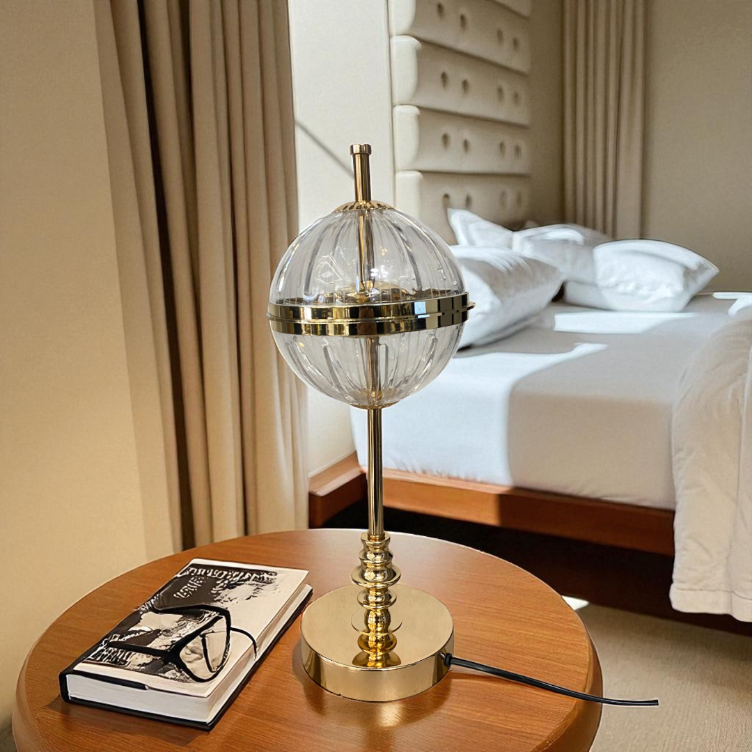 Art Acrylic LED Globe style Table Lamp