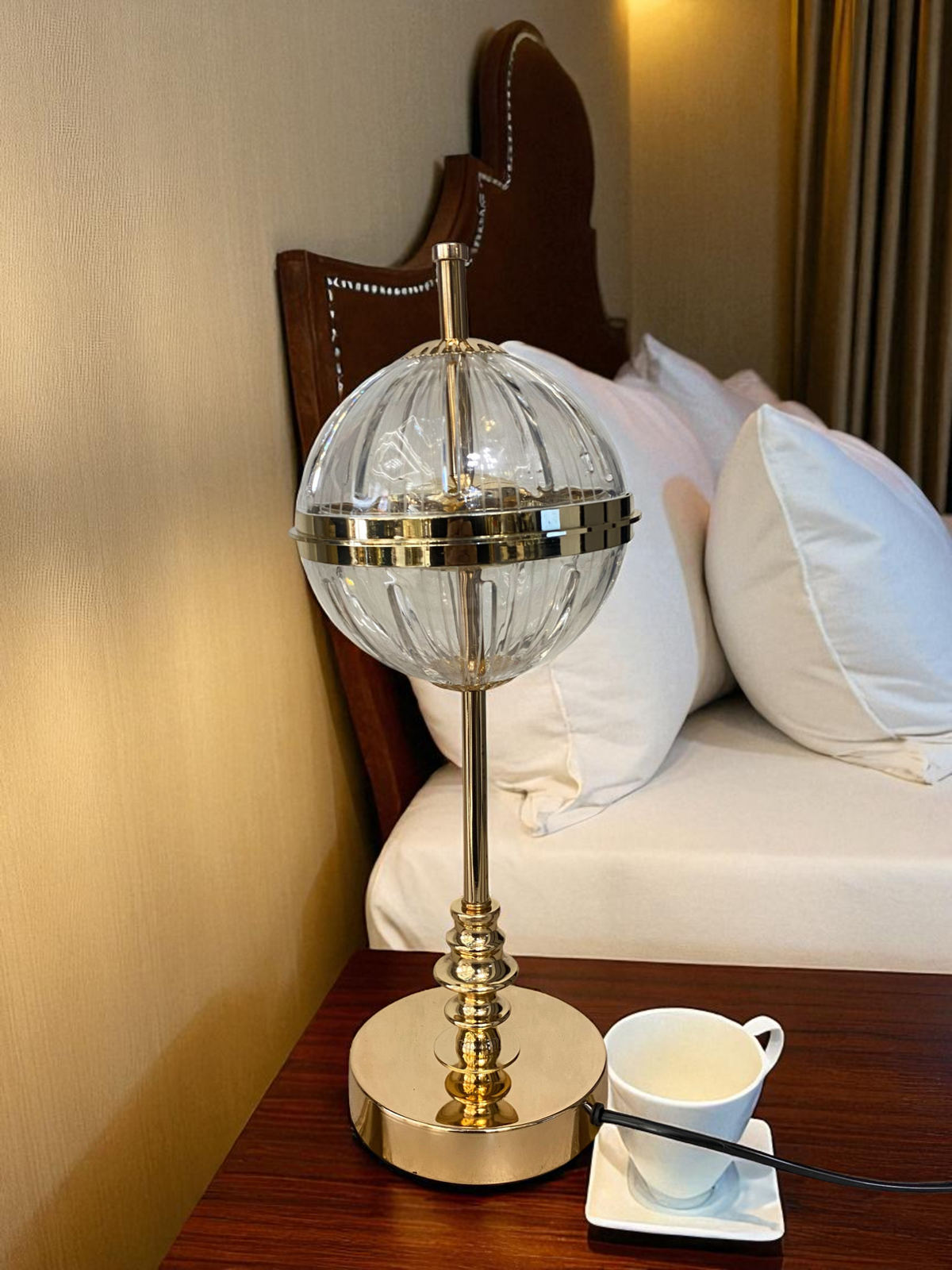 Art Acrylic LED Globe style Table Lamp
