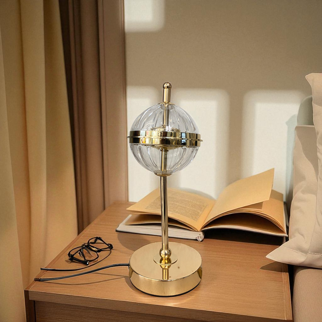 Art Acrylic LED Globe style Table Lamp