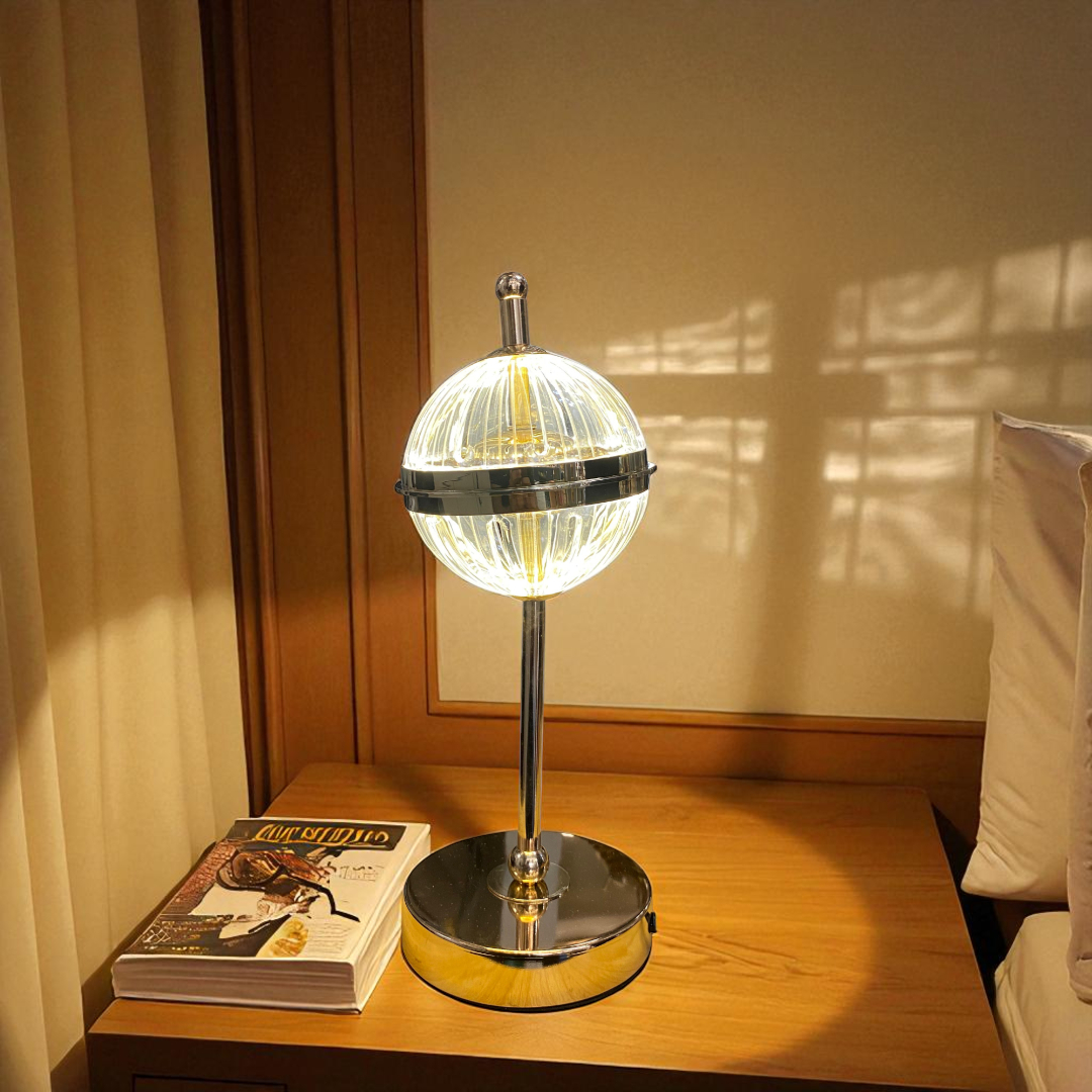 Art Acrylic LED Globe style Table Lamp