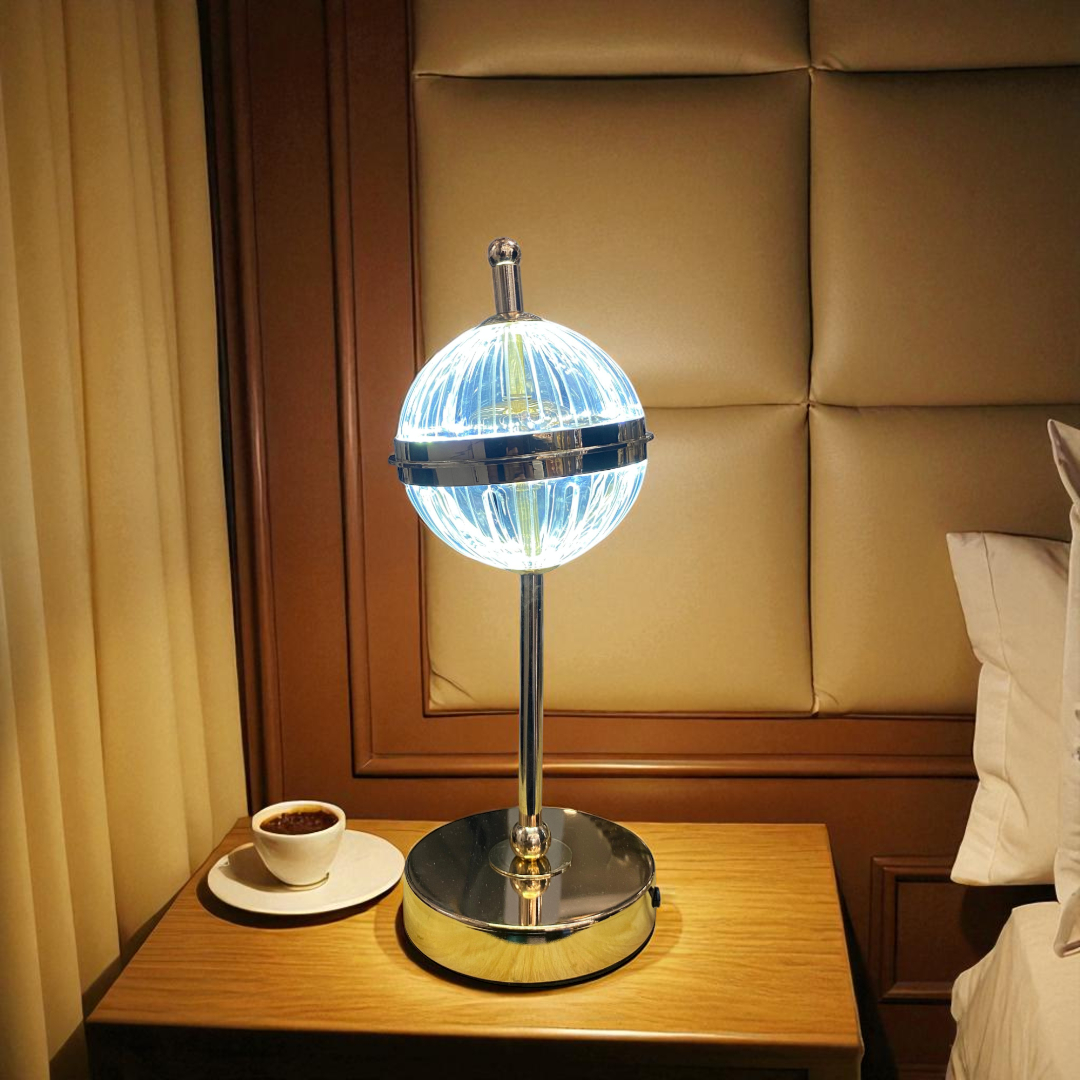 Art Acrylic LED Globe style Table Lamp