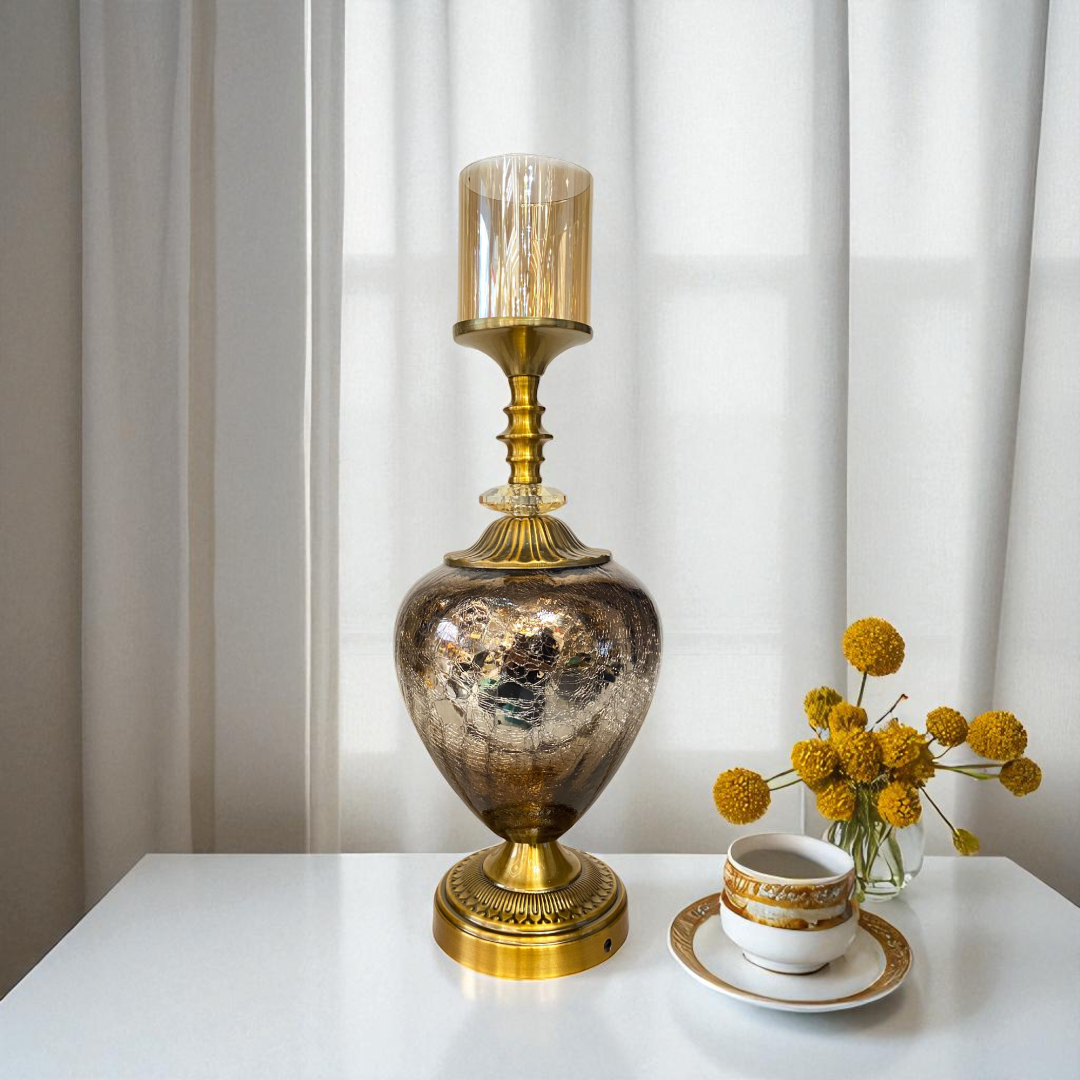 Mosaic Baroque Luxe Candle Holders