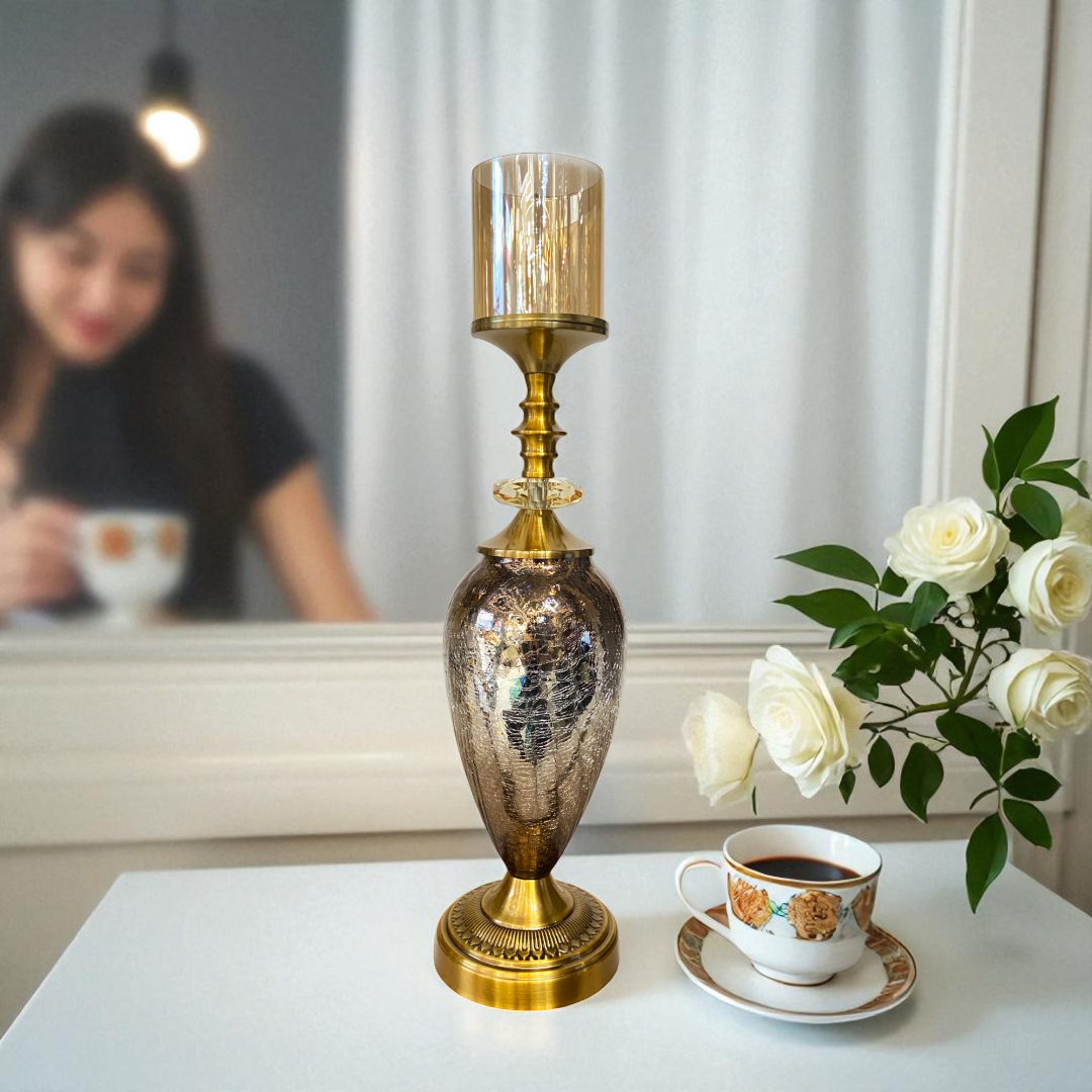 Mosaic Baroque Luxe Candle Holders