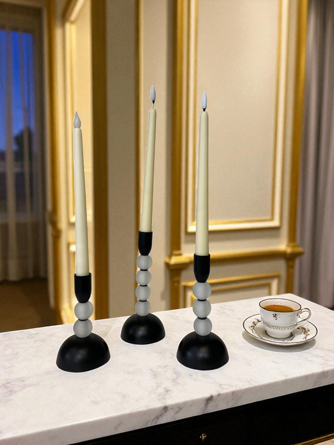 The Plunger Candle Stand Trio