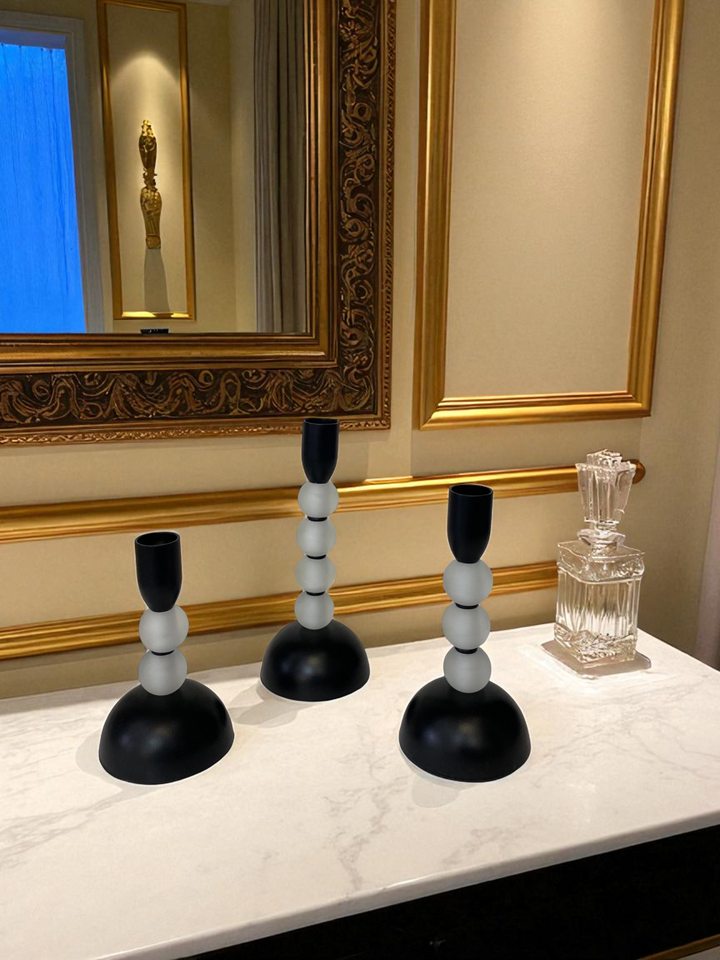 The Plunger Candle Stand Trio