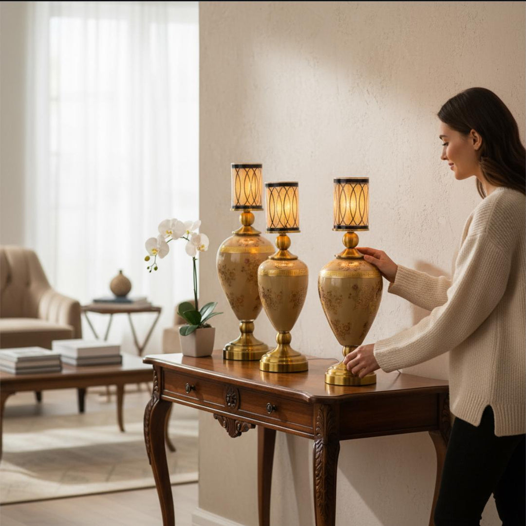 Vintage Versace Brass Candle Holder