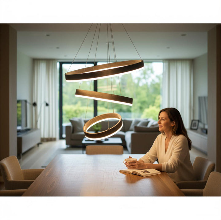 Halo Rings LED Chandelier