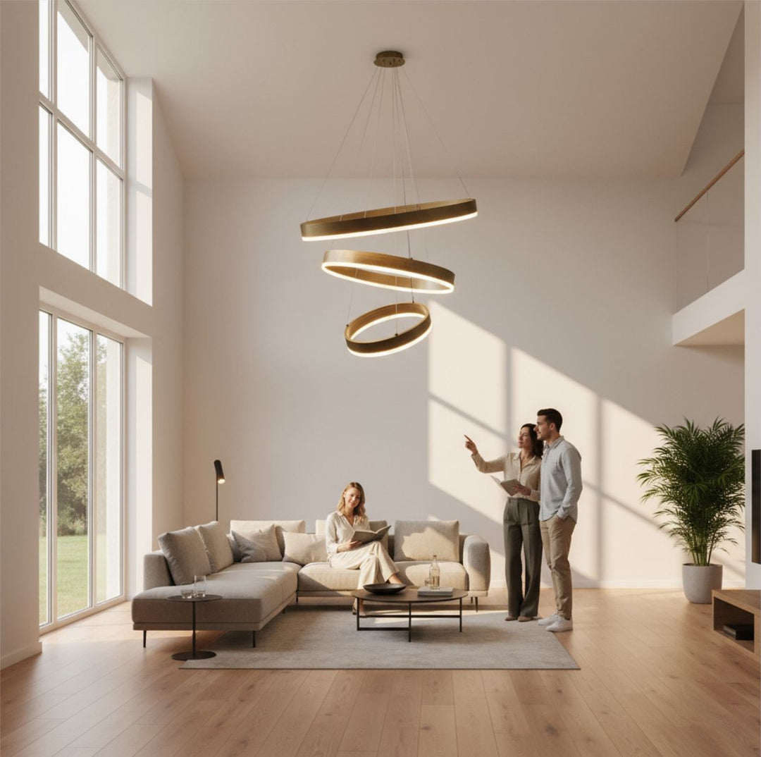 Halo Rings LED Chandelier
