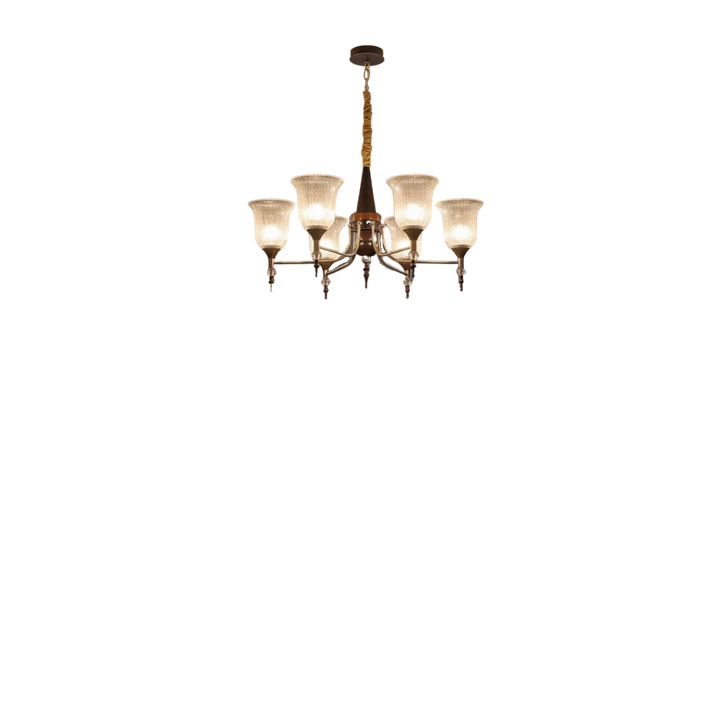 Regal Heavy Glass Chandelier