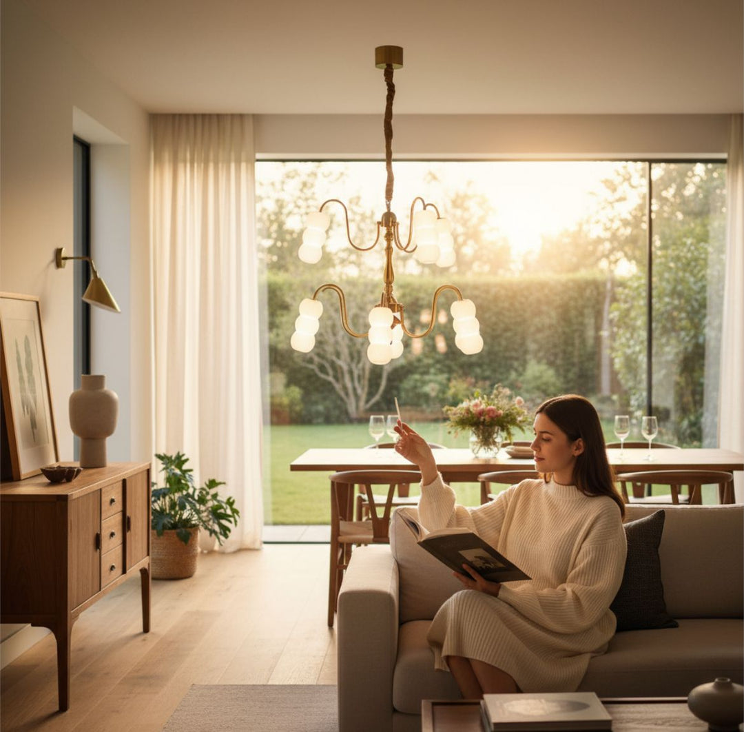 Serena Triple Glow Chandelier