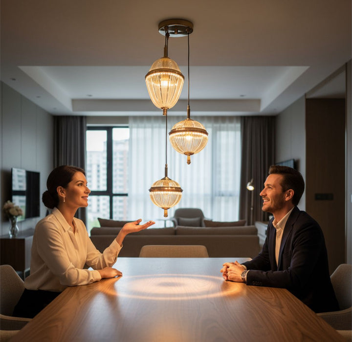 Aurora Crystal Harmony Chandelier