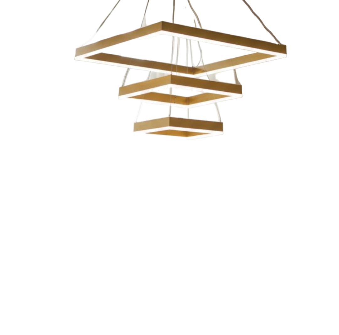 Luminara Geo Squares Chandelier
