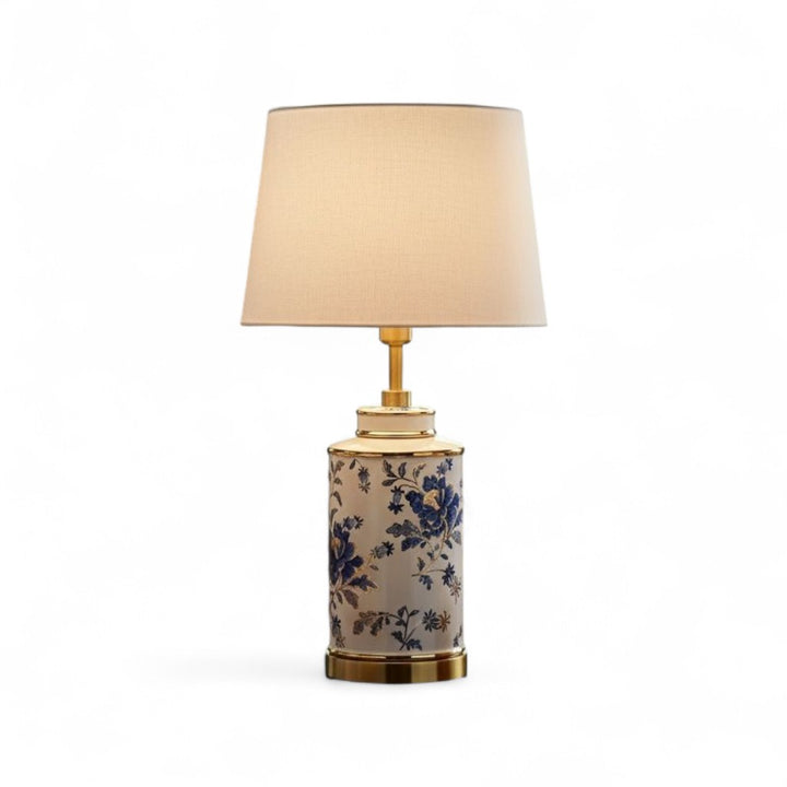 Floral Porcelain Master Lamp