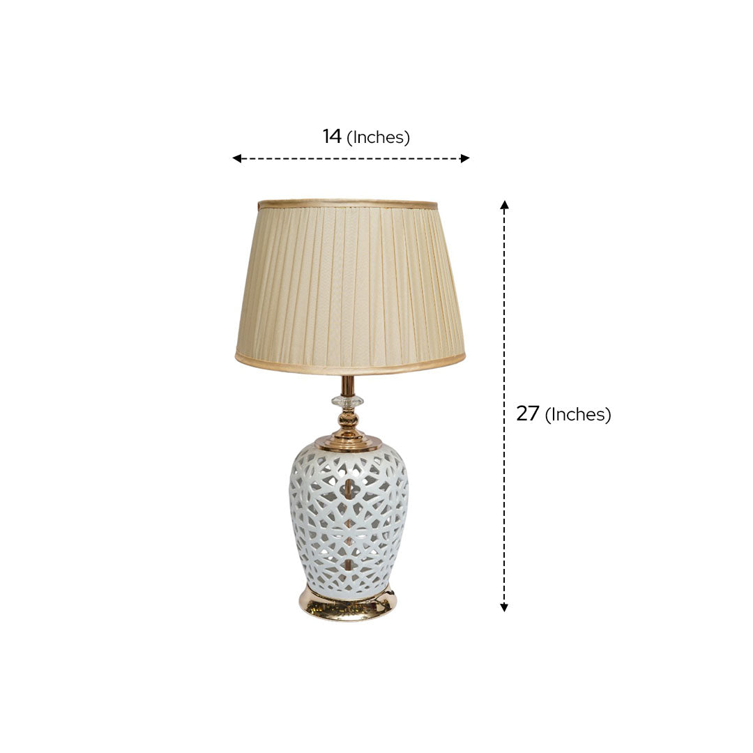 Elara Regal Ceramic Lamp