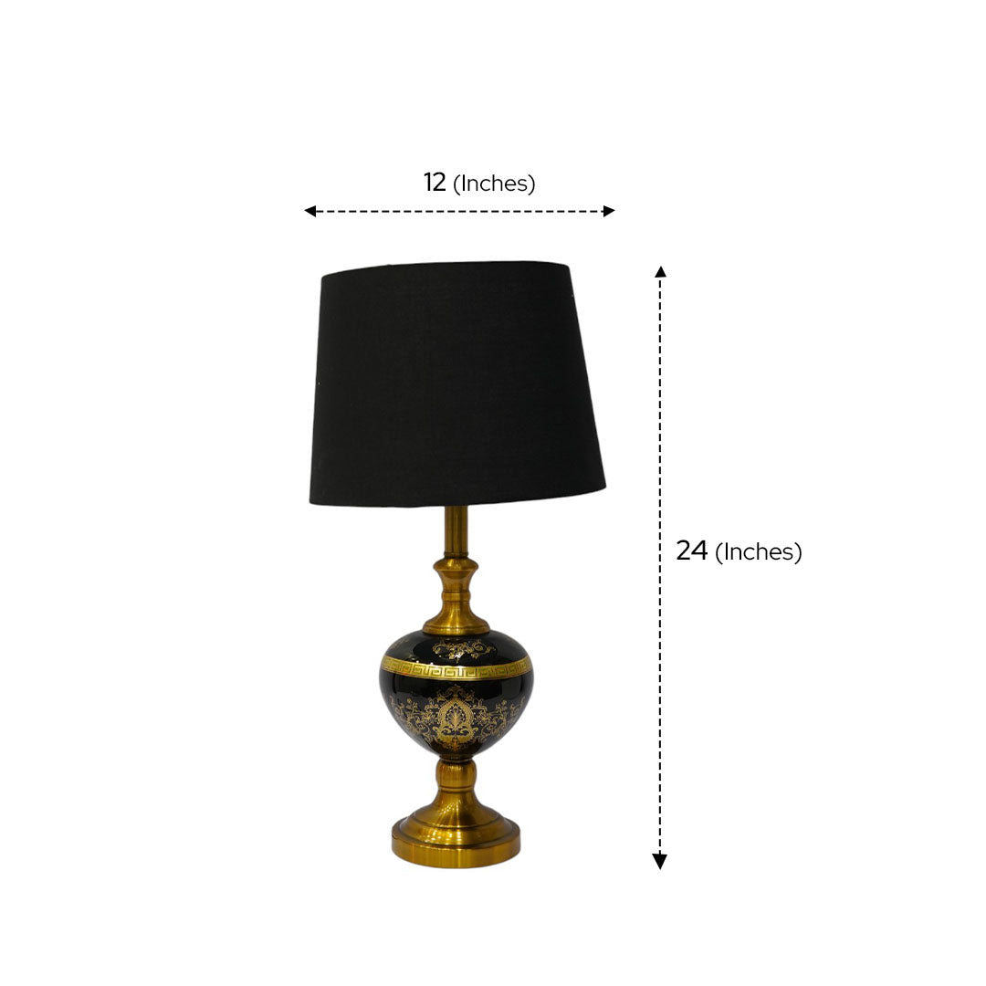 Luna Versace Pearl Ceramic Table Lamp