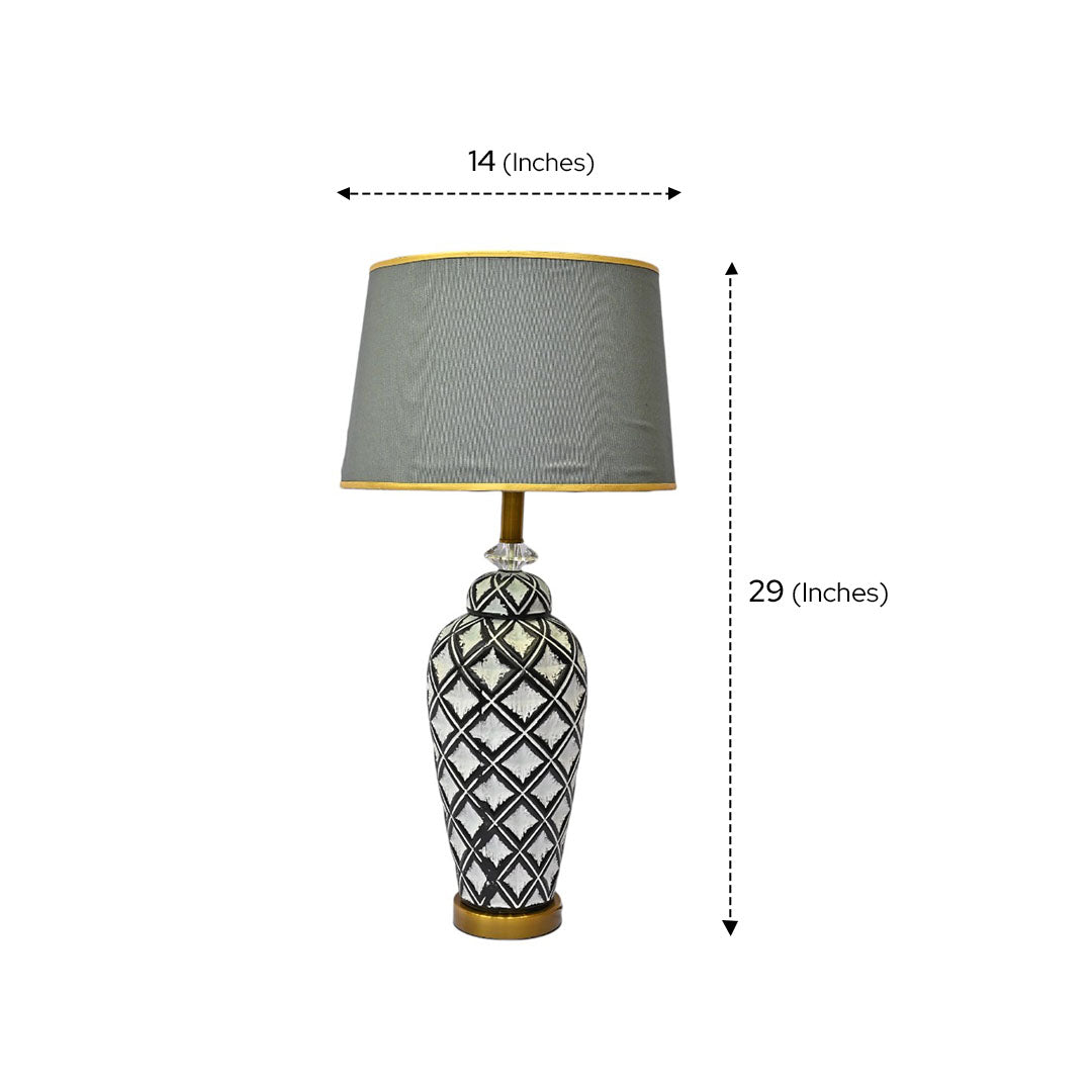 Vintage-Inspired Ceramic Table Lamp