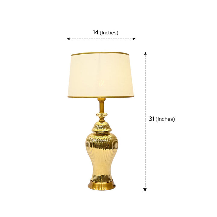 Solara Gilded Glow Lamp