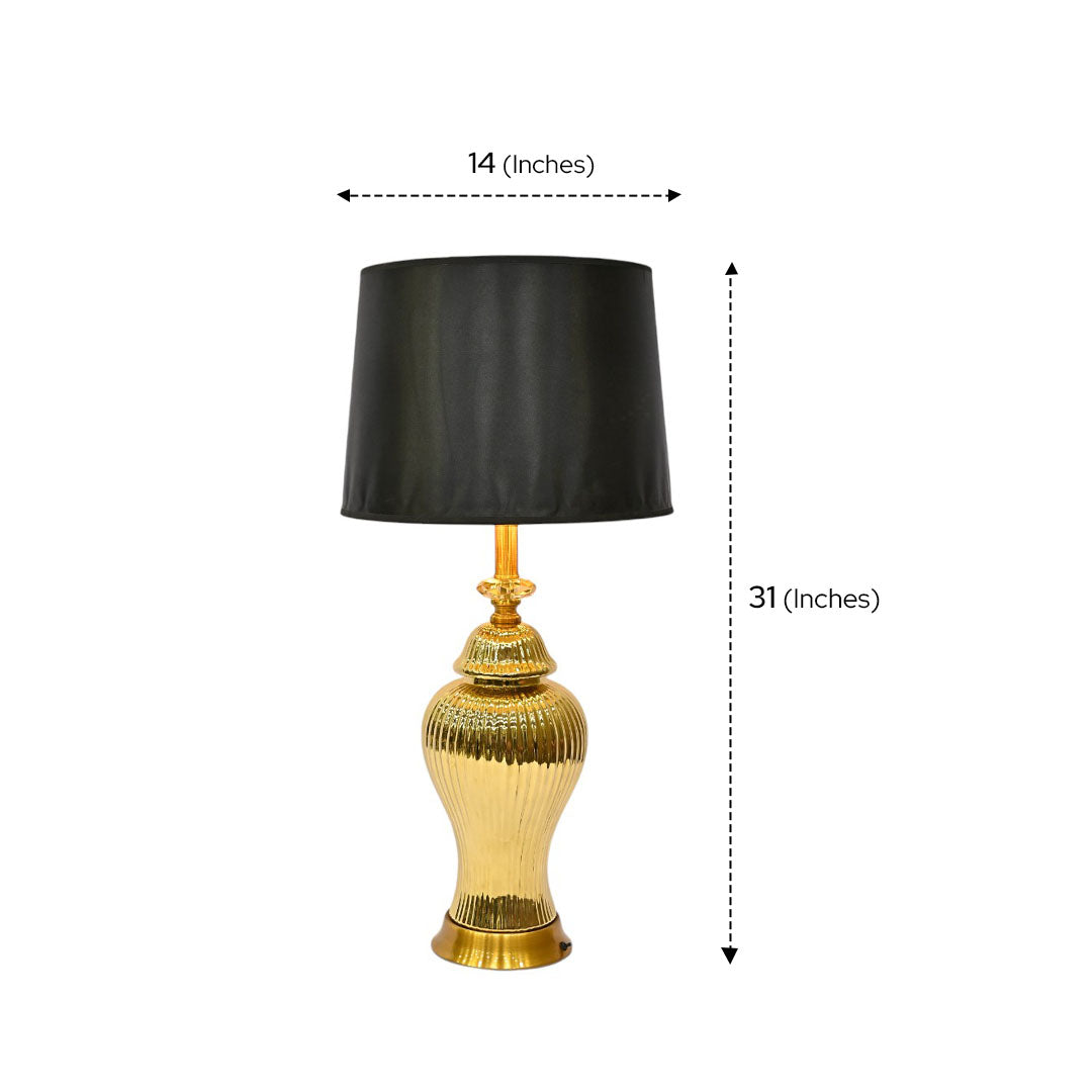 Solara Gilded Glow Lamp